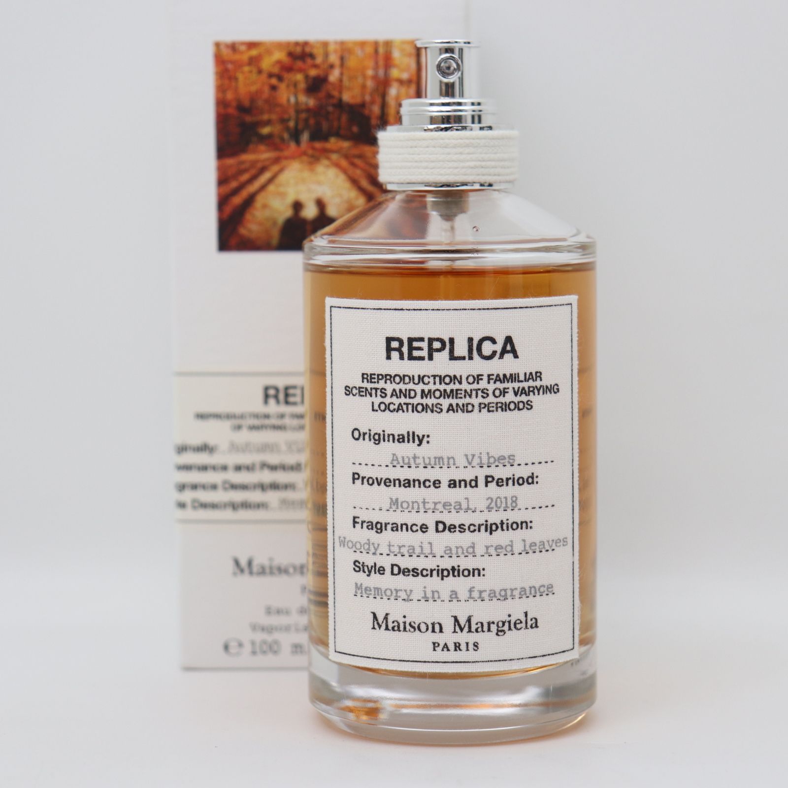 その他IT0Y92NAI79A Maison Margiela メゾン マルジェラ レプリカ オードトワレ オータムバイブス EDTSP 100ml  香水 森林の歩道と紅葉の香り - その他