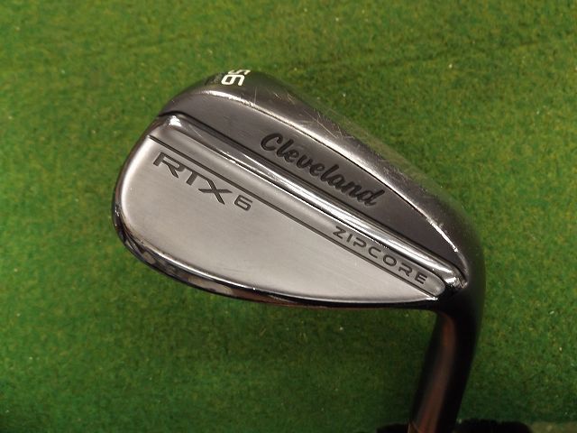 5058 RTX-6 ZIPCORE ブラックサテン 56°-8° LOW DG S200 クリーブランド ローテックス ジップコア ウェッジ .959445