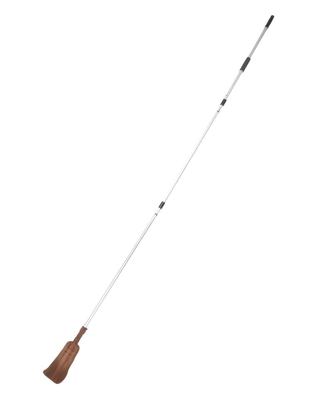 ホコリ取り クモの巣取り な3本セット ガレージ 天井 高所 アルミ伸縮柄 天然繊維 幅15cm全長133-280cm 棕櫚 天井払いほうき 日本クリンテック