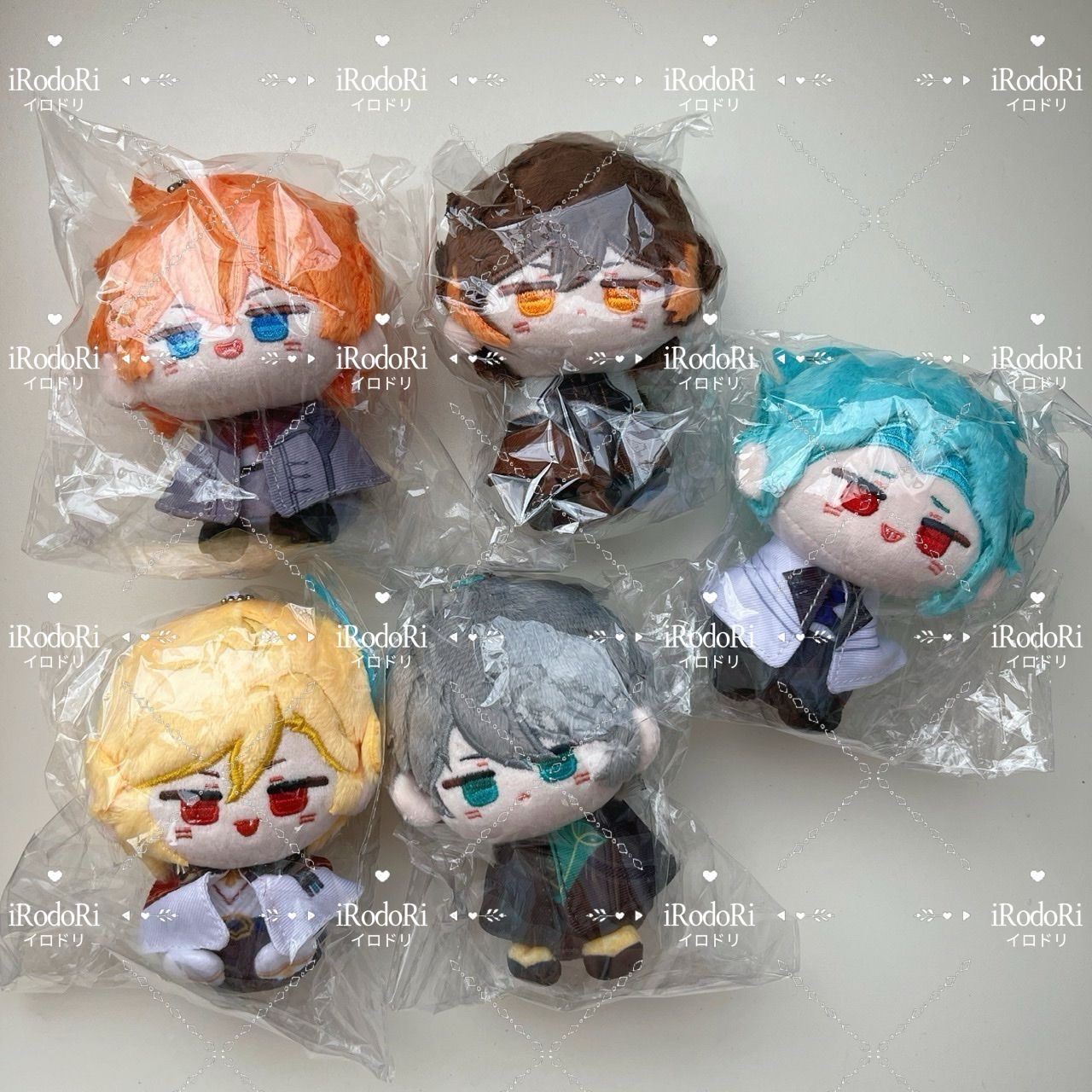 原神 ぬいぐるみ（お座り） マスコット 鍾離 タルタリヤ 博士