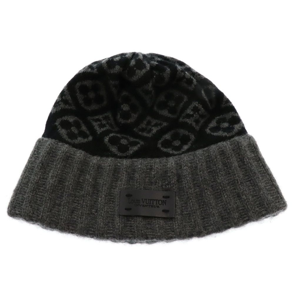 LOUIS VUITTON (ルイヴィトン) レザータグ モノグラム カシミヤ