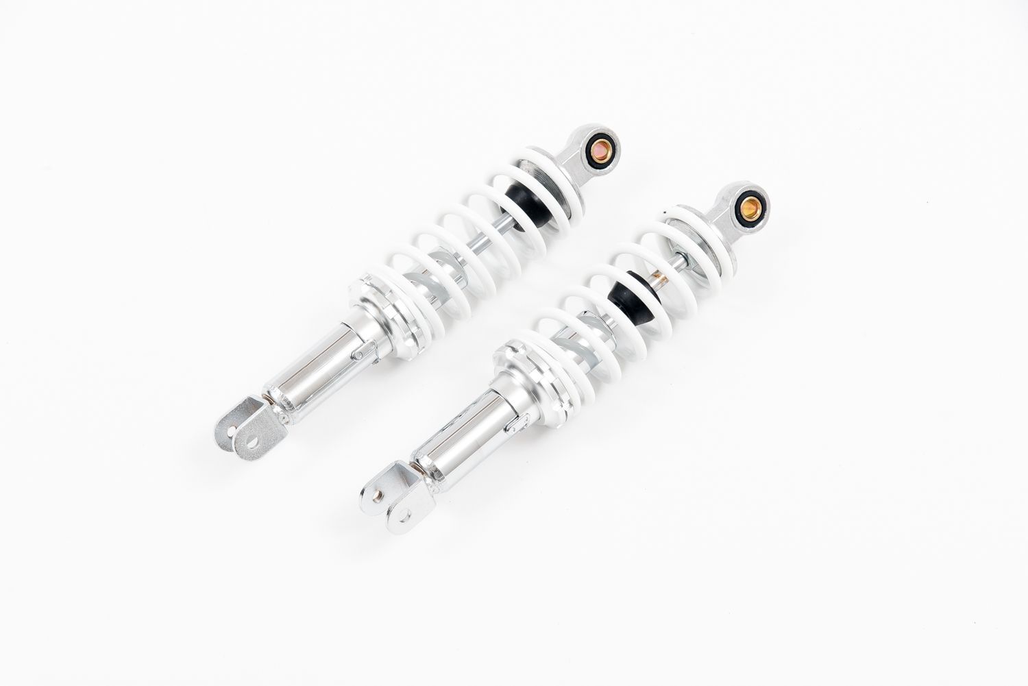 280mm リアサスペンション 汎用品 白 コの字 マジェスティ125 シグナス