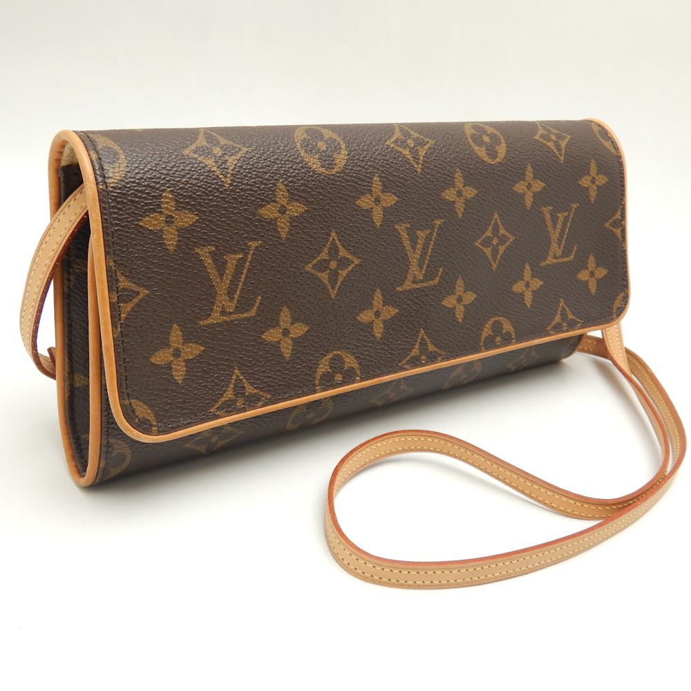 LOUIS VUITTON ルイヴィトン モノグラム ポシェットツインGM M51852