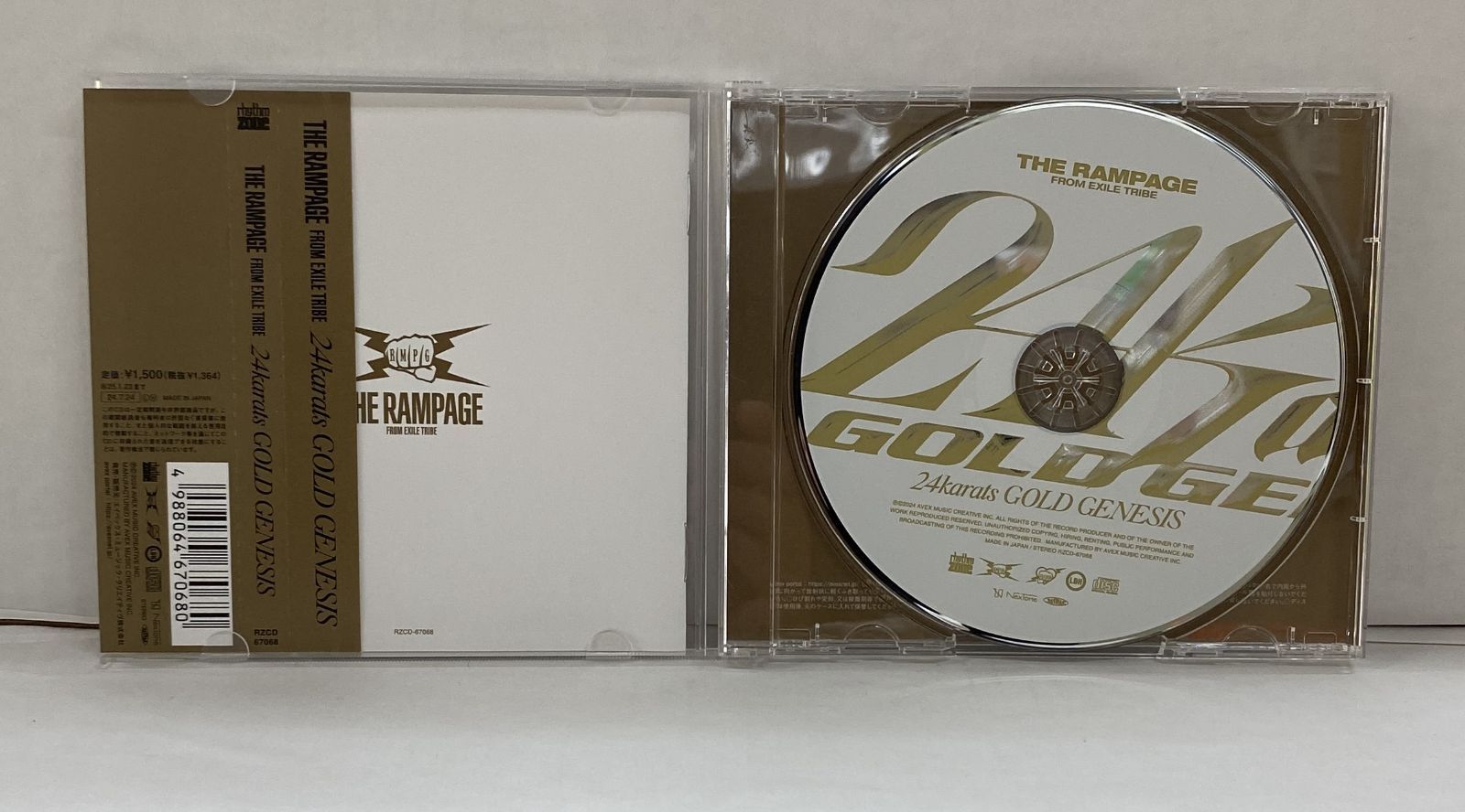 THE RAMPAGE from EXILE TRIBE／24karats GOLD GENESIS（LIVE盤
