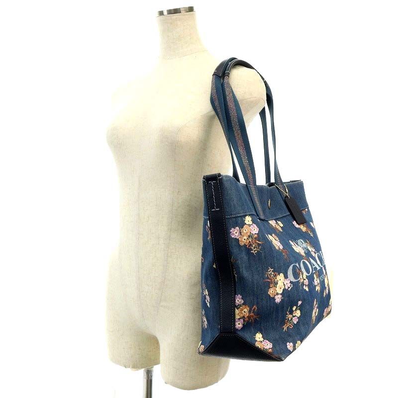 美品✨️Coach デニムトートバッグ ショルダーバッグ COACH コーチ バッグ トートバッグ ショルダーバッグ レディース