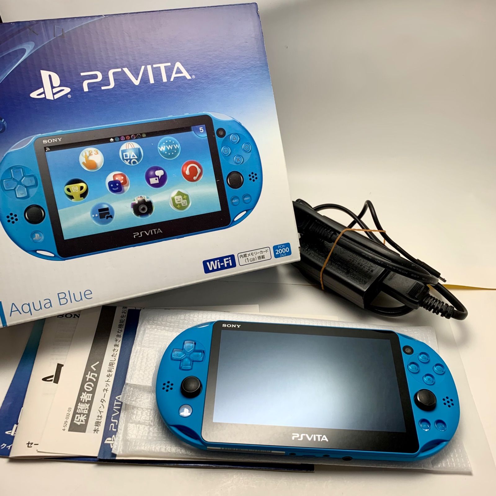 SONY PSVITA 2000 ヴィータ アクア ブルー - ブッダゲームズ - メルカリ