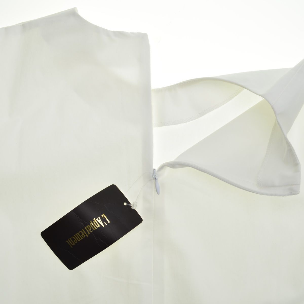 【値下げ】L’Appartement 22AW Feminity Blouse 22051560301030 ホワイト サイズ：FREE (EC) L'APPARTEMENT】22AW 22051560301030 Feminity Blouse 半袖