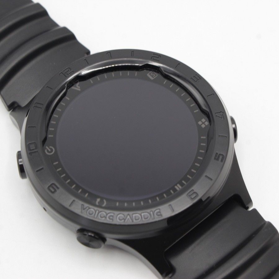 美品】Voice Caddie A3 ブラック GPS時計型距離計測器 ボイス