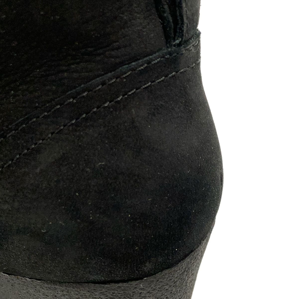 UGG アグ ショートブーツ JAPAN24 レディース - 1017421 黒 ウェッジソール ムートン KIN-KAAI_COM