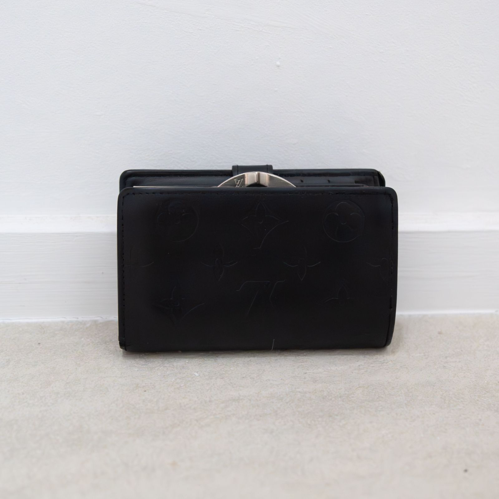 【美品】ルイ・ヴィトン　ヴィエノワ　モノグラム　折り財布　がま口 LOUISVUITTON ルイヴィトン モノグラム ポルトフォイユ