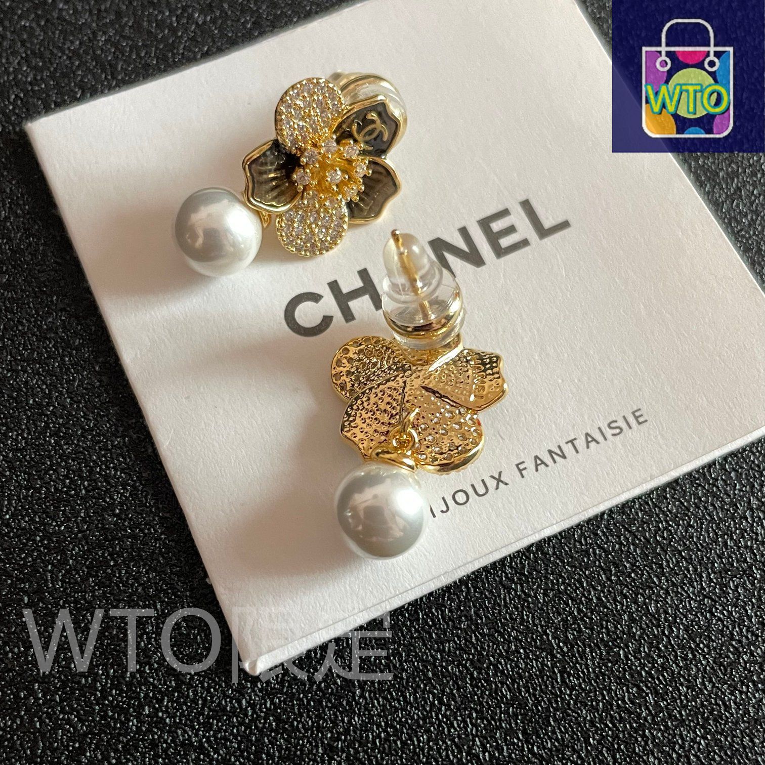 CHANELイヤリング　ヴィンテージ CHANEL】シャネル イヤリング ヴィンテージ フェイクパール