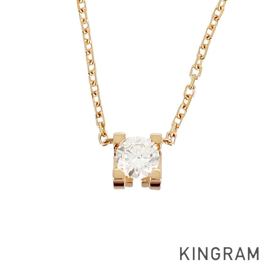 カルティエ Cartier Cドゥ カルティエ K18PG ダイヤモンド ネックレス ftj