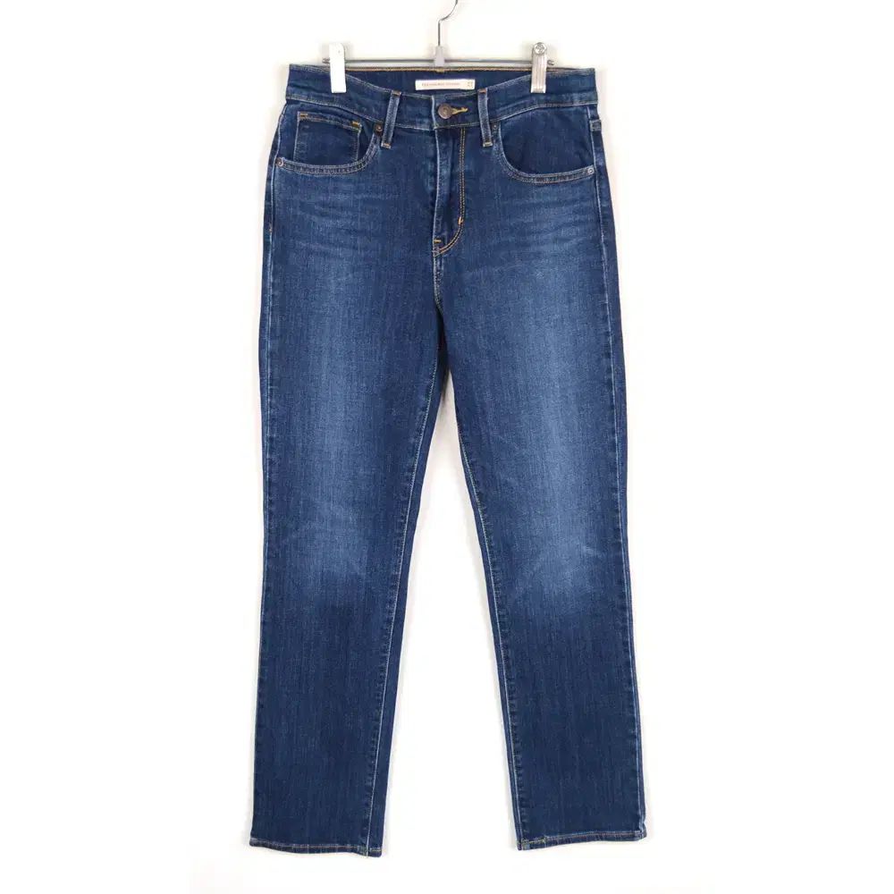 LEVI S リーバイス 724 デニム レディース 27 スパン糸 スリムフィット CB7544