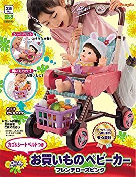 2026，セール 【中古】 ぽぽちゃん お買いものベビーカーフレンチローズピンク 人形本体