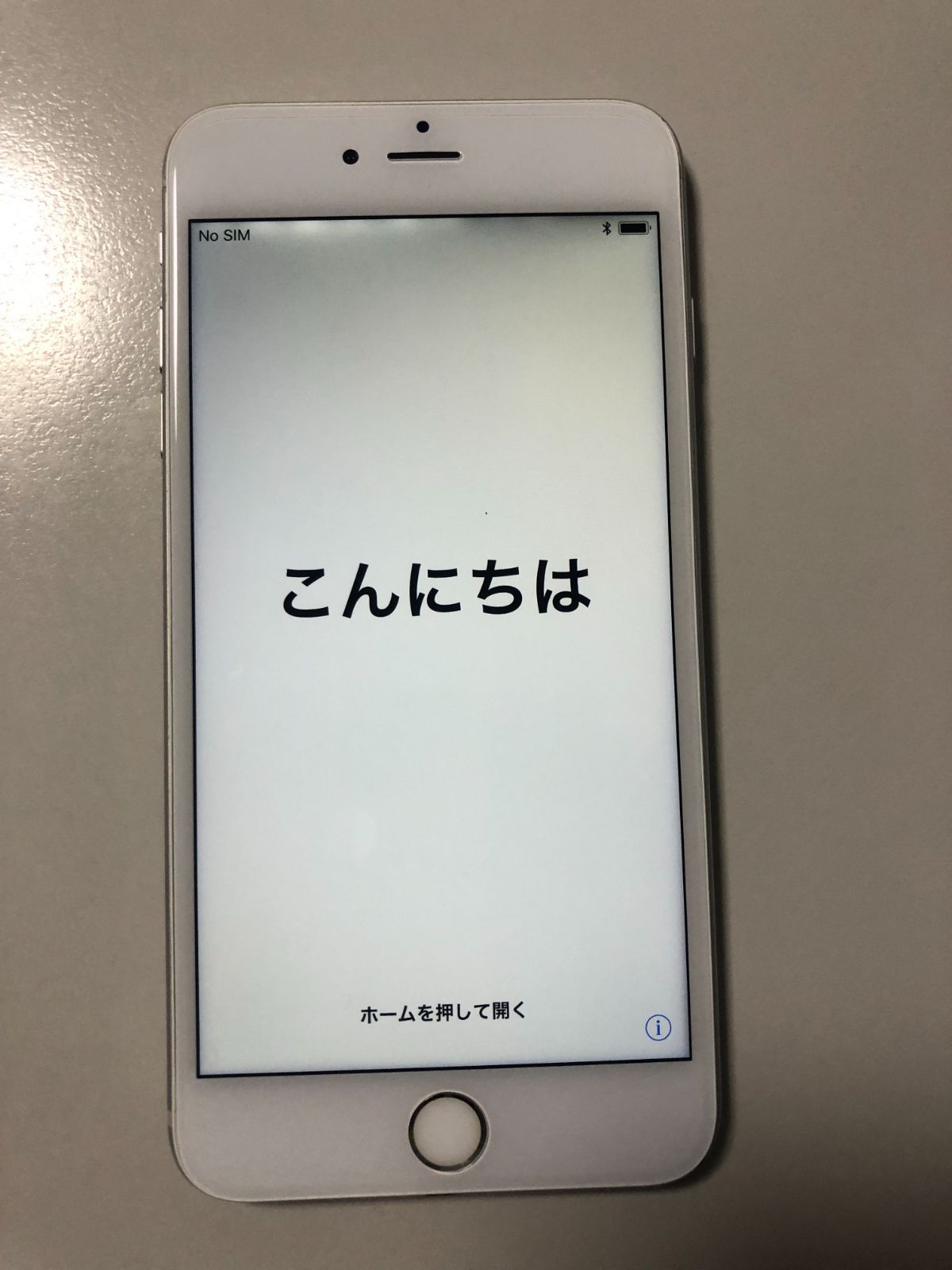 iphone6s plus 本体 128gb シルバー simフリー 初期化済み