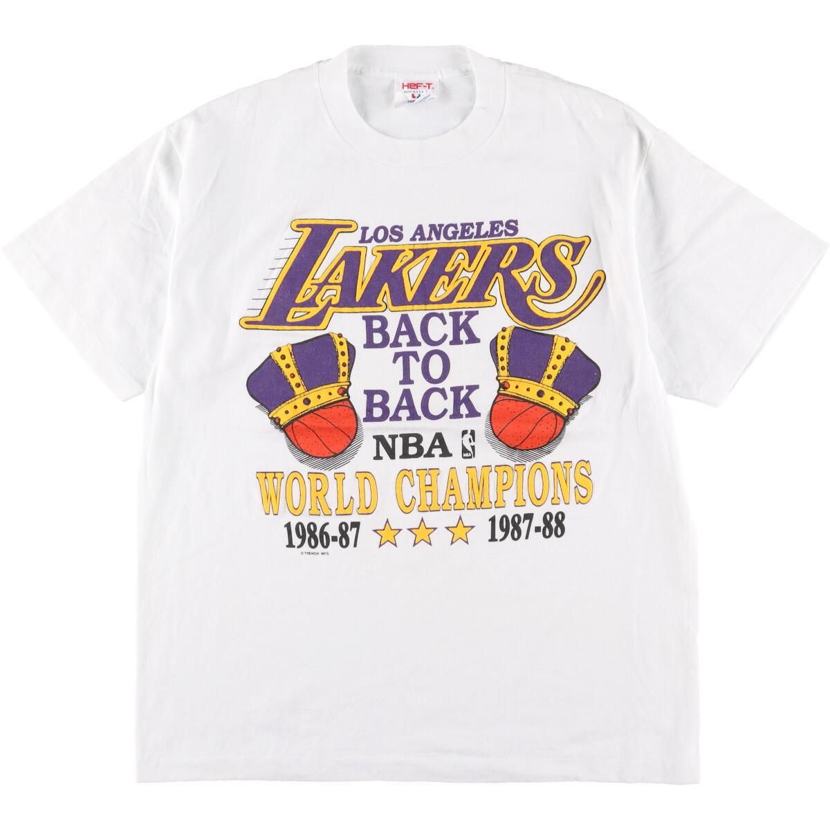 80s USA製 Los Angeles Lakers T Shirt - スウェット