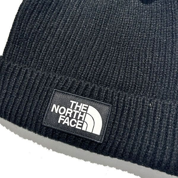 The North Face LOGO BOX CUFFED BEANIE ノースフェイス USAモデル ロゴ ビーニー ニットキャップ 【9657321526】