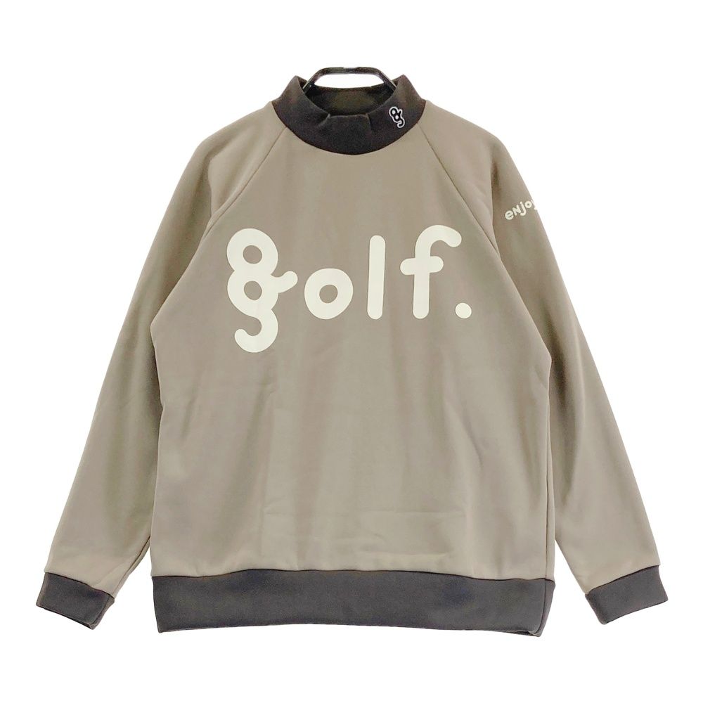 サイズ S 8G SHOOT エイジシュート 裏起毛 スウェット 長袖トレーナー ブラウン系 240101537494 ゴルフウェア メンズ ストスト