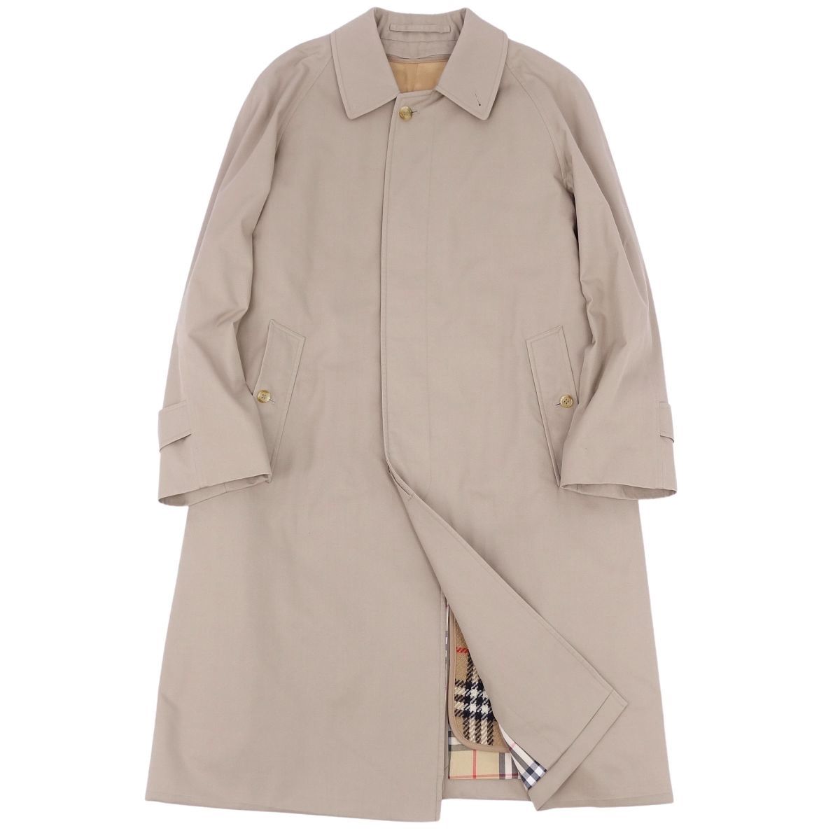 バーバリーロンドン ノバチェック コットン ダブル ハーフコート ピーコート バーバリーロンドン ノバチェック コットン ダブル ハーフコート