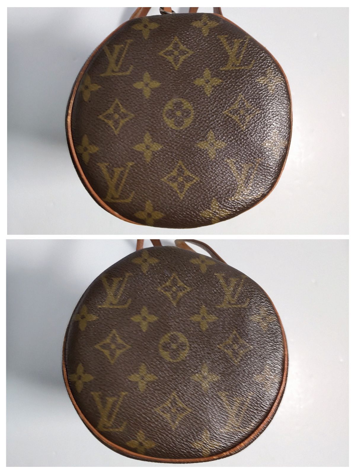 【新作数量】 品 LOUIS VUITTON ルイヴィトン モノグラム パピヨン30 M51365 初期型 ハンドバッグ バッグ 筒型 フォロー割
