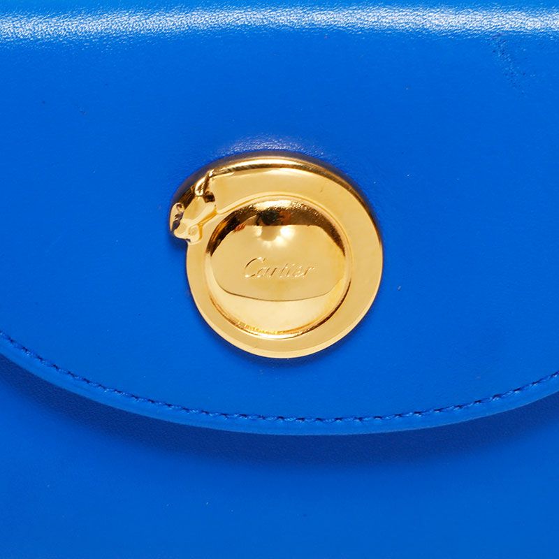 CARTIER カルティエ ポーチ レザー パンテール Cartier カルティエ