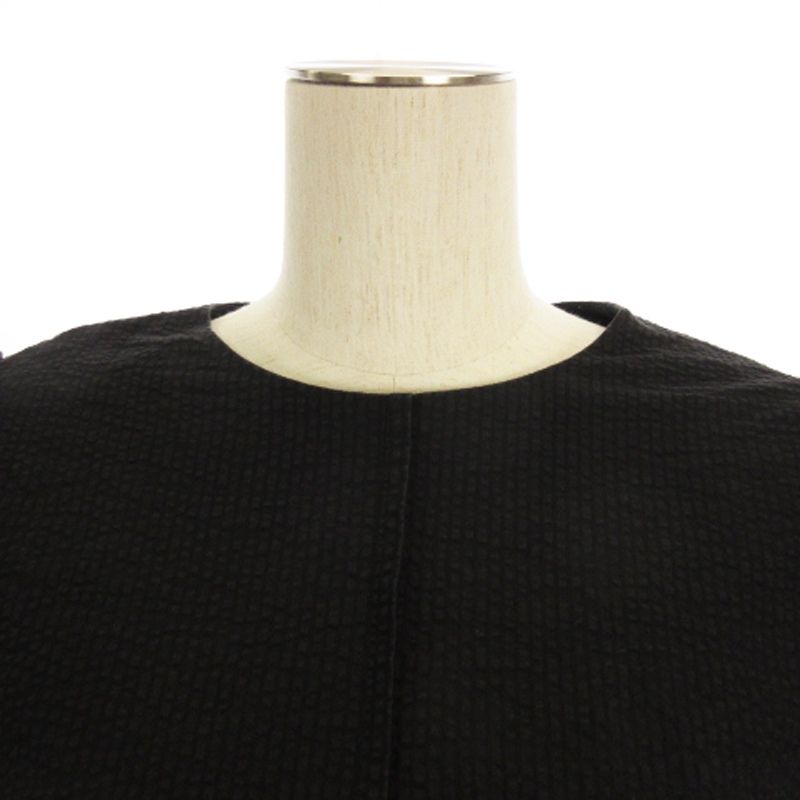美品 RIKO TOKYO リコ Watagarshi blouse ボリュームスリーブ ブラウス R231FB013-09F1 サイズF ブラック レディース 古着 中古 USED Watagashi blouse(jacquard) | RIKO