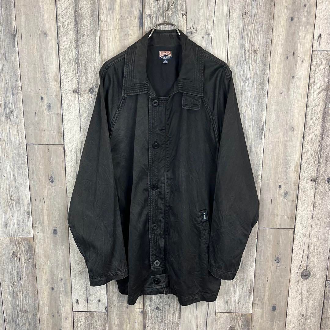 OLD GUESS USA ゲス ステンカラー コート ジャケット US S
