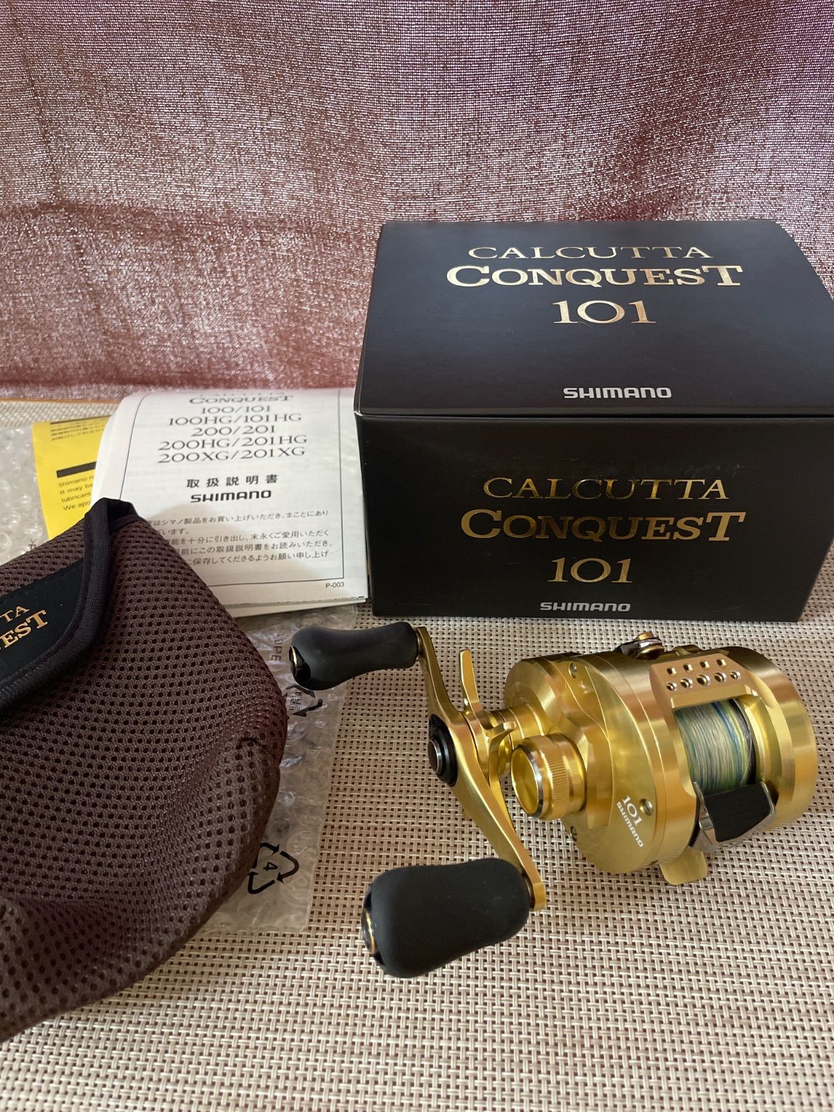 カルカッタ 101 左ハンドル Shimano シマノ 12カルカッタ 101 左ハンドル