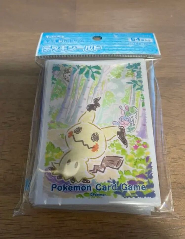 ポケモンカード クレヨンミミッキュ スリーブ デッキシールド - スリーブ