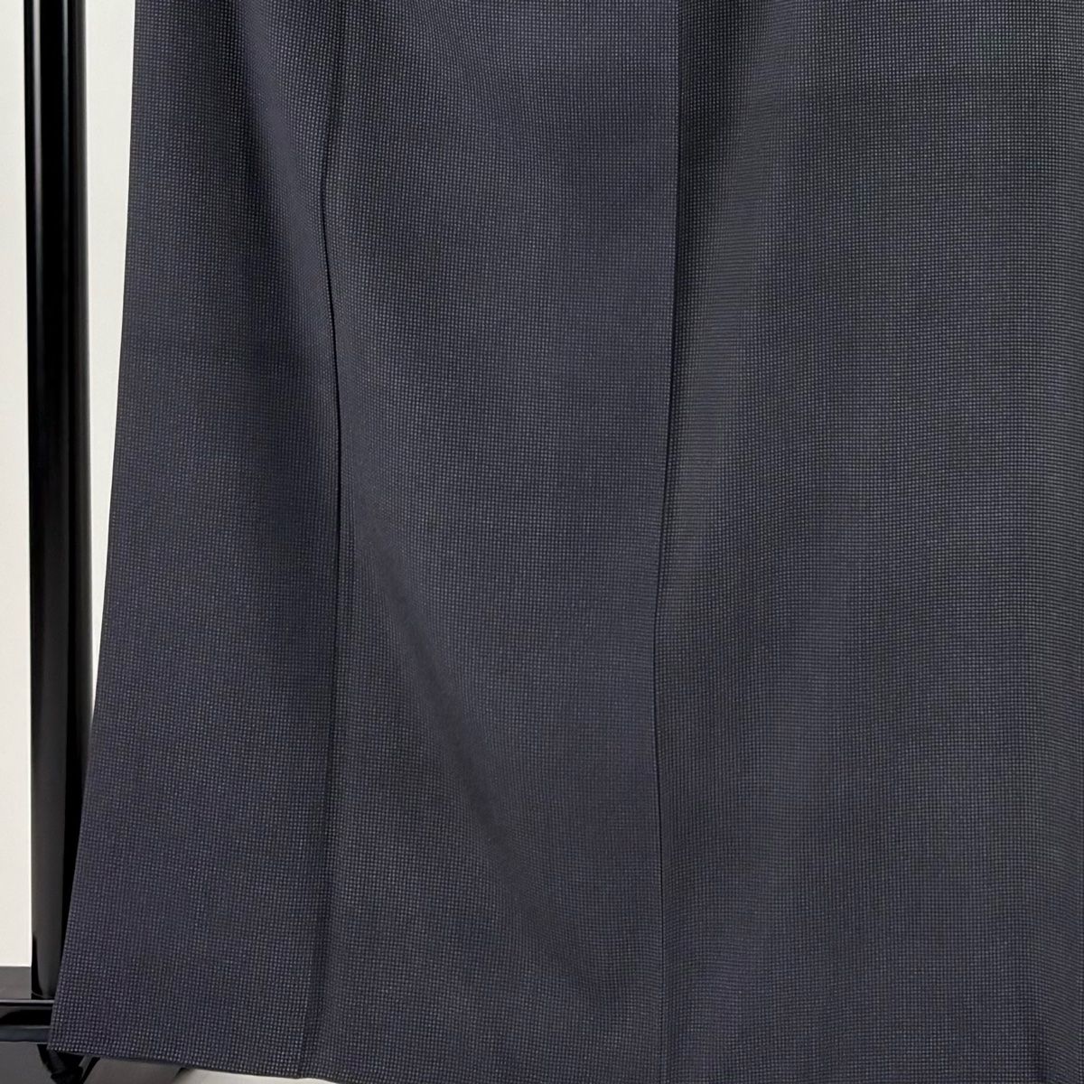 江戸小紋 身丈160.5cm 裄丈63cm S 袷 角通し 墨色 正絹 名品