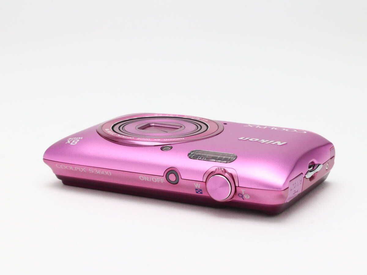 B+ (並品) Nikon ニコン COOLPIX S3600 アザレアピンク 初期不良