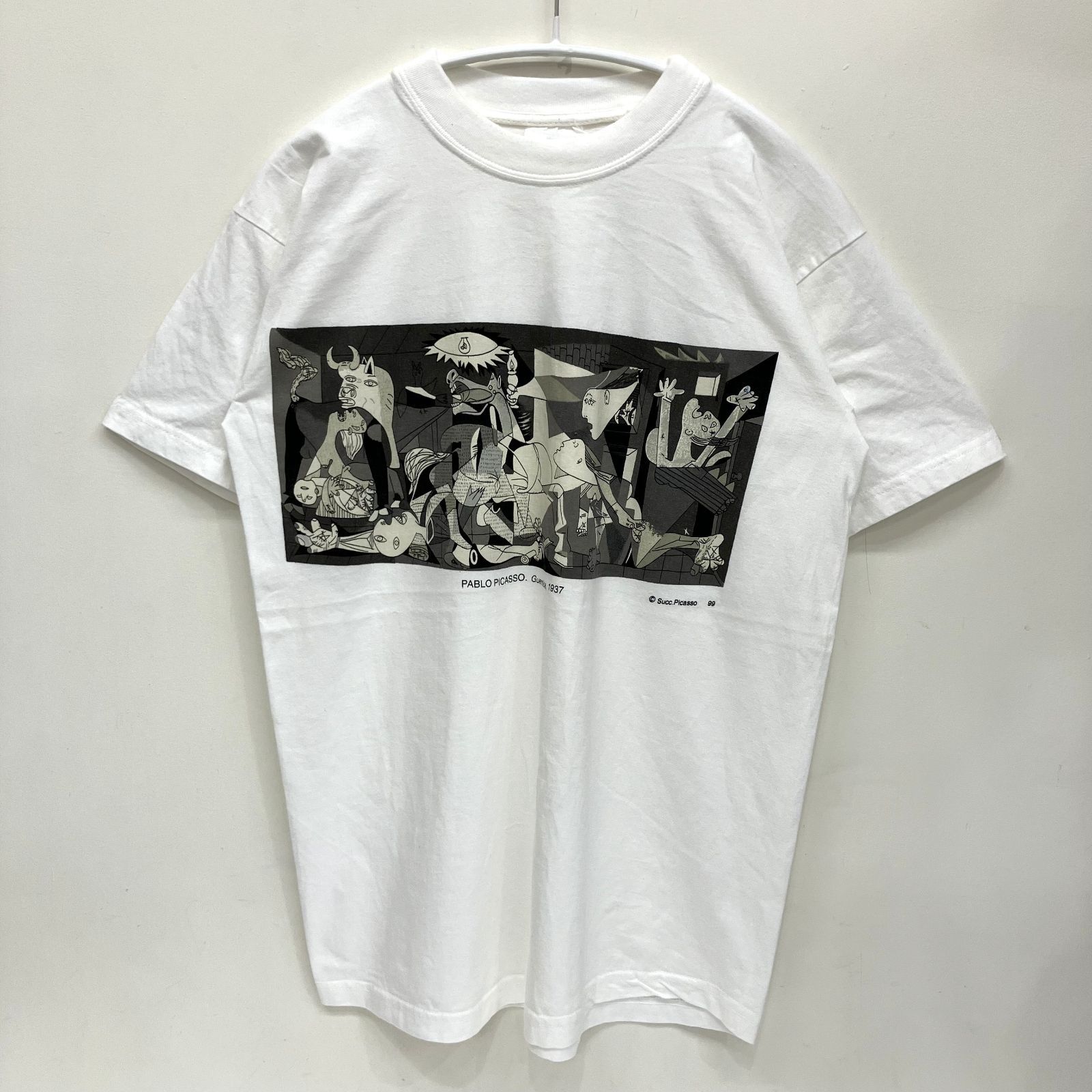 ピカソ　ゲルニカ　Tシャツ　ヴィンテージ アートT Picasso L 美品 ピカソ ゲルニカ Tシャツ ヴィンテージ アートT Picasso L 美品