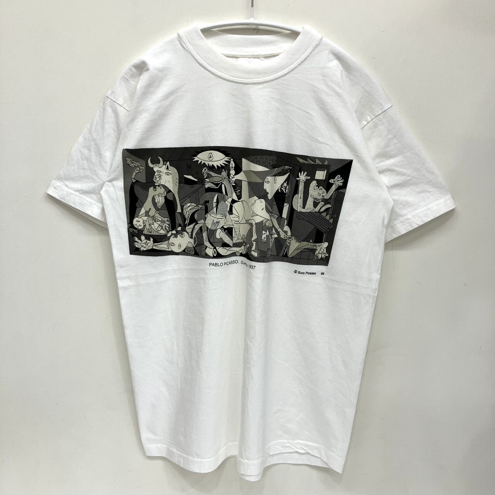 PABLO PICASSO Guernica 1937 ピカソ ゲルニカ プリントT 古着 壁画 絵画 Tシャツ - メルカリ