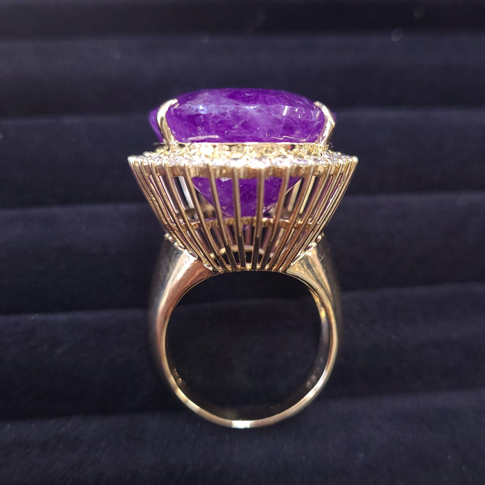 超希少 最大級！カラー激変 41ctUP ハックマナイト K18 YG リング 楽天市場】超希少 最大級！カラー激変 41ctUP ハックマナイト K18 YG