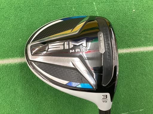 中古 SiM max 3W 7X tourad テーラーメイド リシャフト 中古】 テーラーメイド SIM MAX 3W フェアウェイウッド FW
