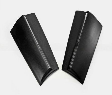 BMW ミニ クーパー R56 用 DUELL AG スタイル Cピラーカバー リアウィンドウガーニッシュ -FRP製 未塗装