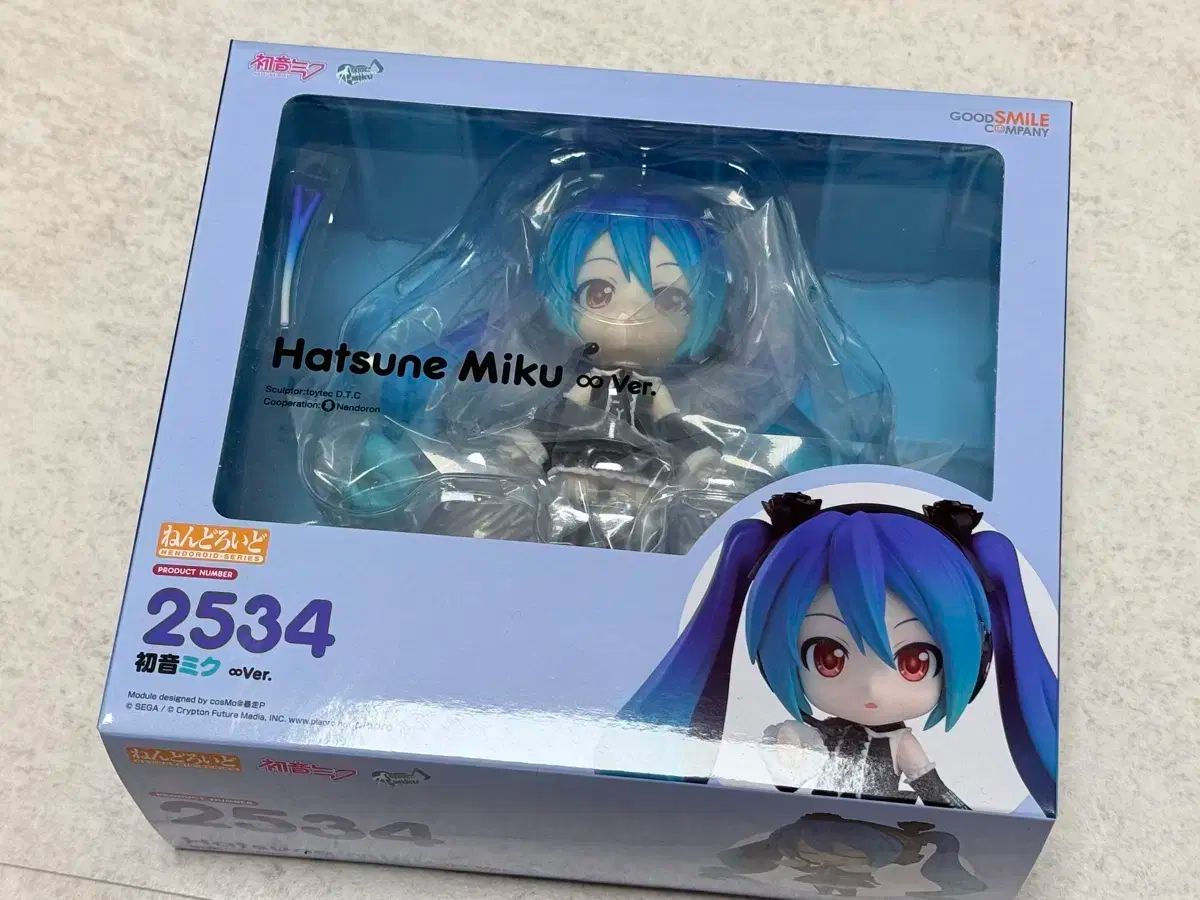 開梱) 初音 初音ミク インフィニティ ver ねんどろいど 購入 2534