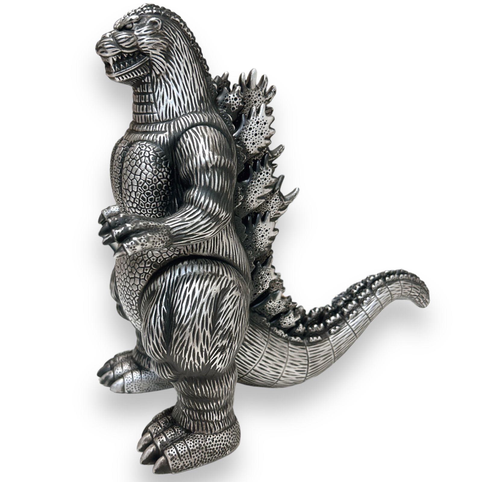 マルサン 限定 ゴジラ いぶし銀 ソフビ - メルカリ