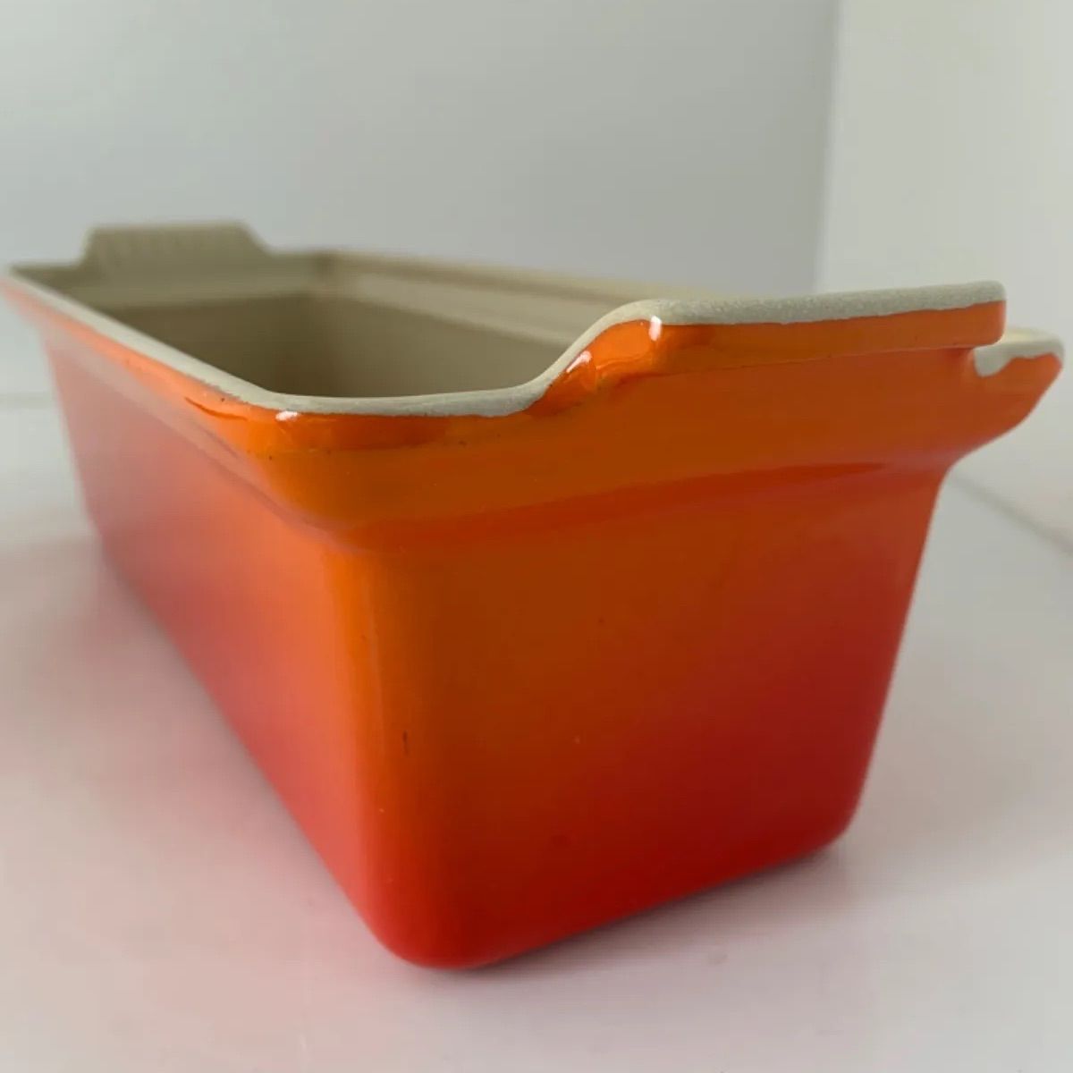 Le Creuset ル・クルーゼ テリーヌ皿 オレンジ 耐熱容器 28cm - メルカリ