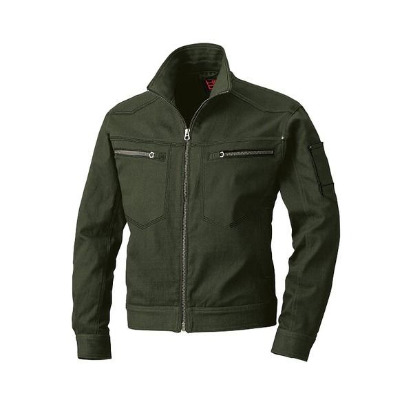 村上被服製】 ブルゾン/作業着 【アーミーグリーン サイズ5L