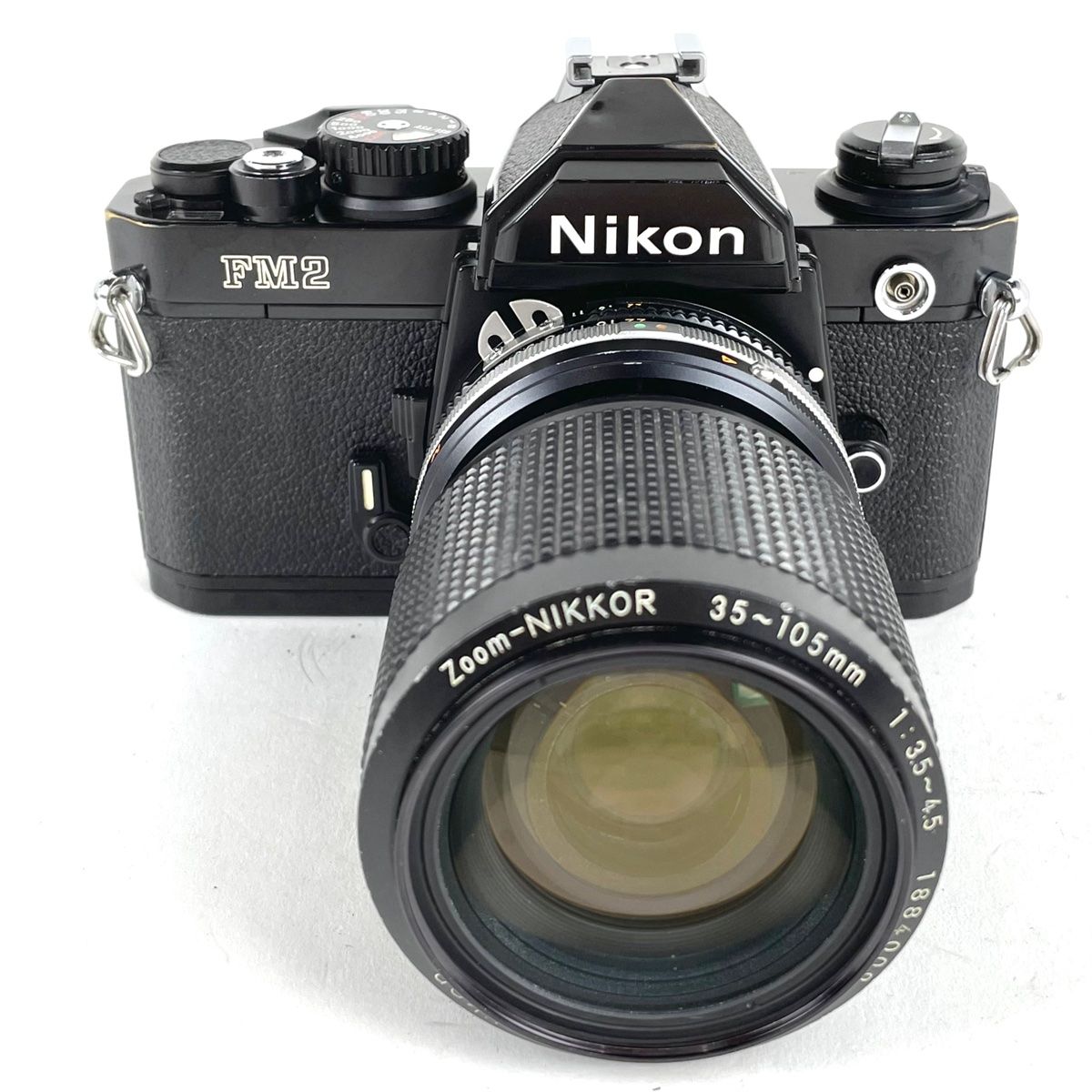 ニコン Nikon FM2 ブラック + Ai-S NIKKOR 35-105mm F3.5-4.5 フィルム