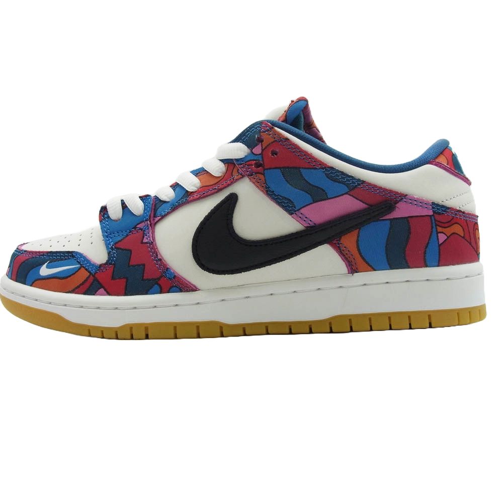 に*ふ様 NIKE SB DUNK LOW PRO B 27cm 中古美品　パラ NIKE ナイキ DH7695-600 Piet Parra SB Dunk Low Pro Abstract Art