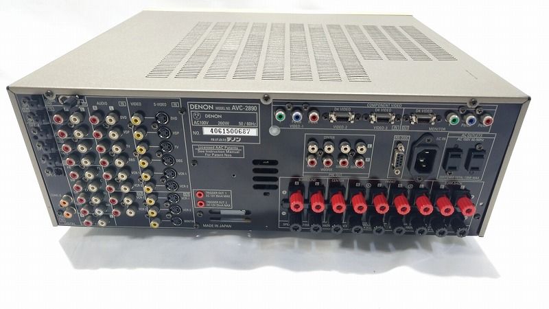 非売品 Denon AV アンプ - Denon AVC 2890 - オーディオ機器