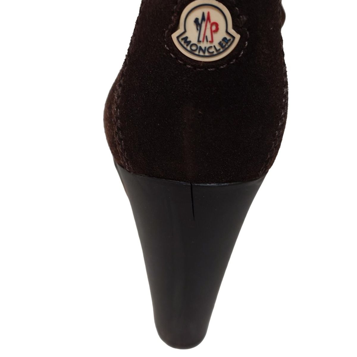MONCLER(モンクレール) ショートブーツ 38 レディース - ダーク
