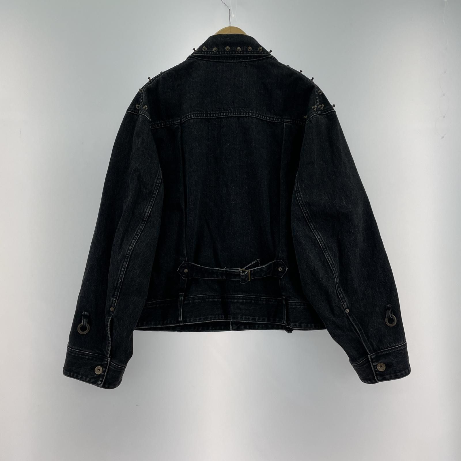 soshiotsuki BDHデニムジャケット ブラック SOSHIOTSUKI(ソウシオオツキ)のBDH DENIM JACKET-2 GRAYの通販