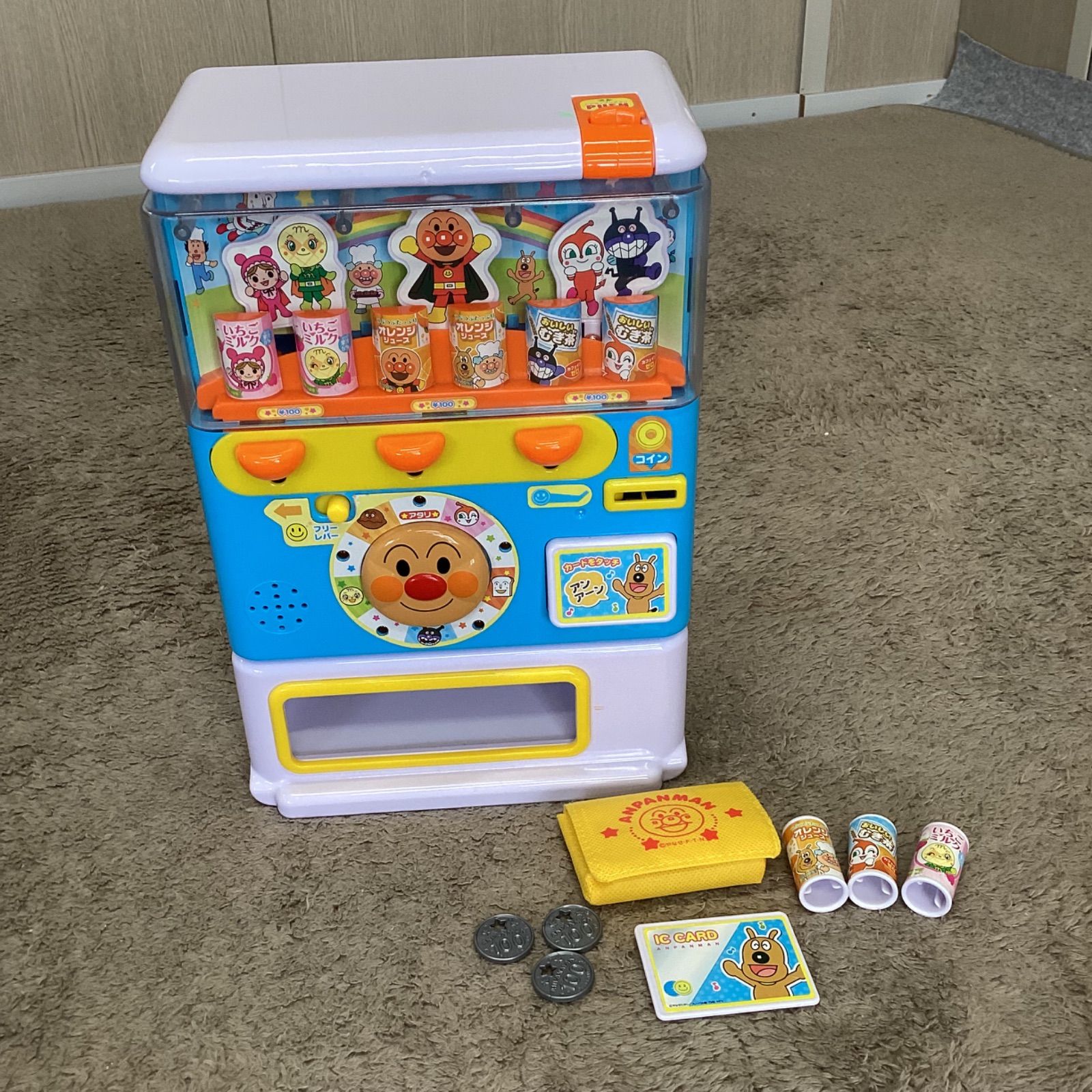 アンパンマンのジュースちょうだいDX アンパンマンのジュースちょうだいDX 自販機 アンパンマン  ジョイパレット｜Yahoo!フリマ（旧PayPayフリマ） TMF8807746270 - CANACOPACHUCA