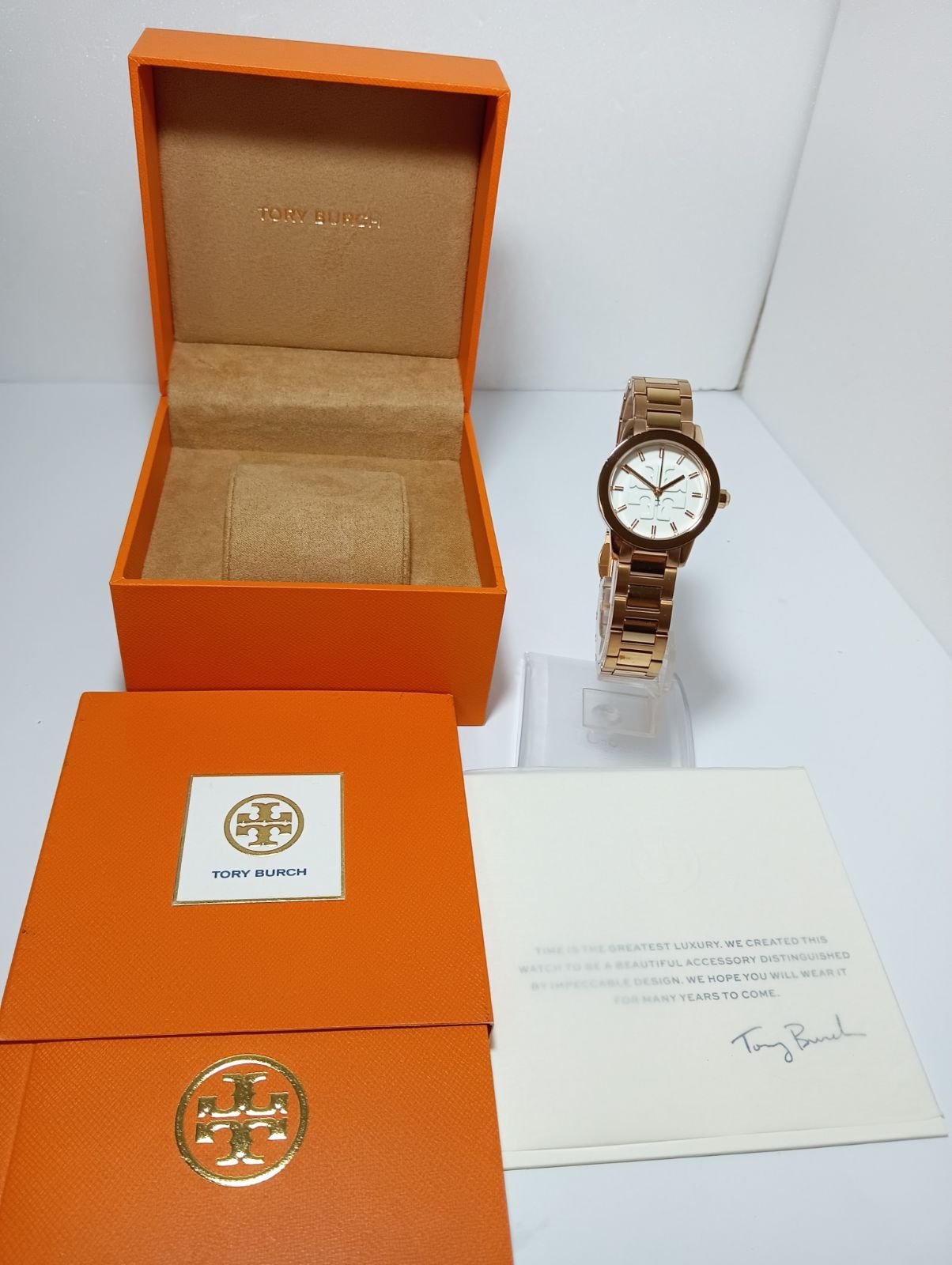 Tory Burch トリーバーチ 腕時計 GIGI TBW2005 ラウンドフェイス