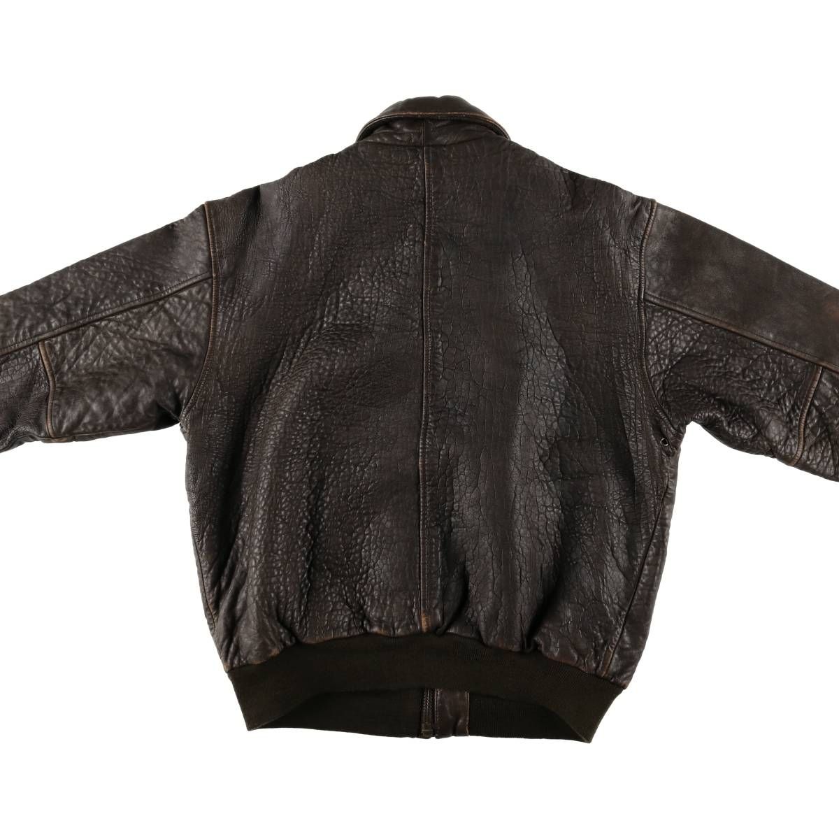 古着 アヴィレックス AVIREX A-2タイプ U.S.AIR FORCE 中綿入り レザー  