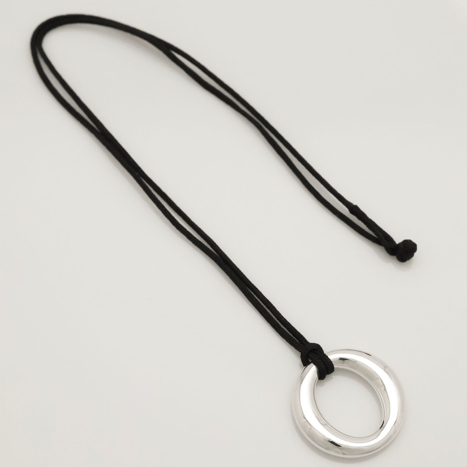 美品】ティファニー TIFFANY&Co. セビアナ シルク コード