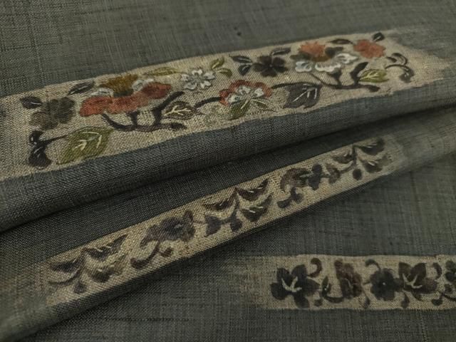 平和屋着物●上質な紬　更紗花文　金彩　正絹　逸品　DAAQ3484ps 平和屋着物○上質な紬 更紗花文 金彩 正絹 逸品 DAAQ3484ps - メルカリ